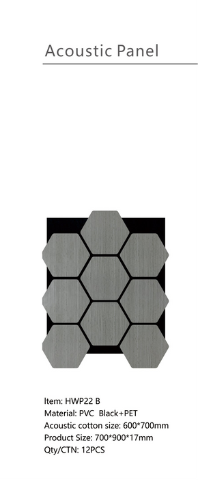 HWP 22 B - Light Grey 12 pcs/ CTN