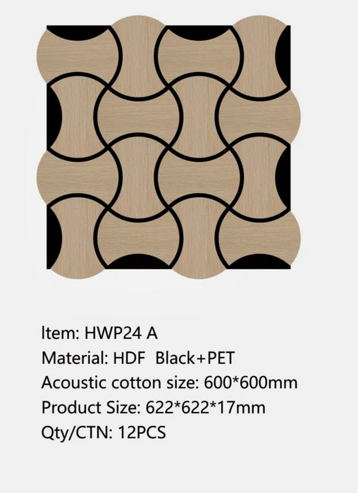 HWP 24 A / Oak 12 pcs/ CTN
