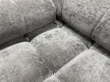 Milan Black Compression Sofa