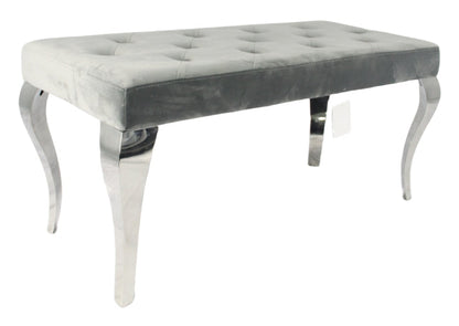Lewis Dark Grey Bench 110/130/160cm