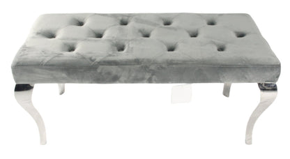 Lewis Dark Grey Bench 110/130/160cm