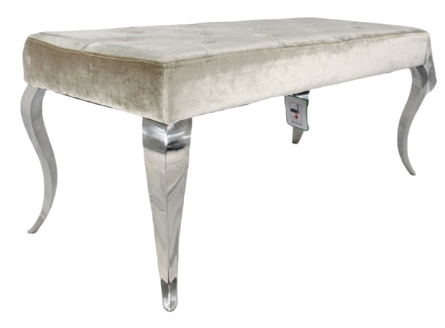 Lewis Shiny Mink Bench 110/130cm
