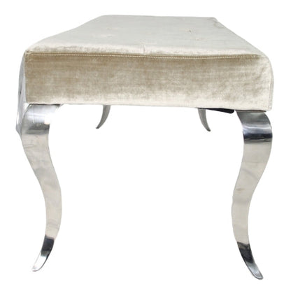 Lewis Shiny Mink Bench 110/130cm