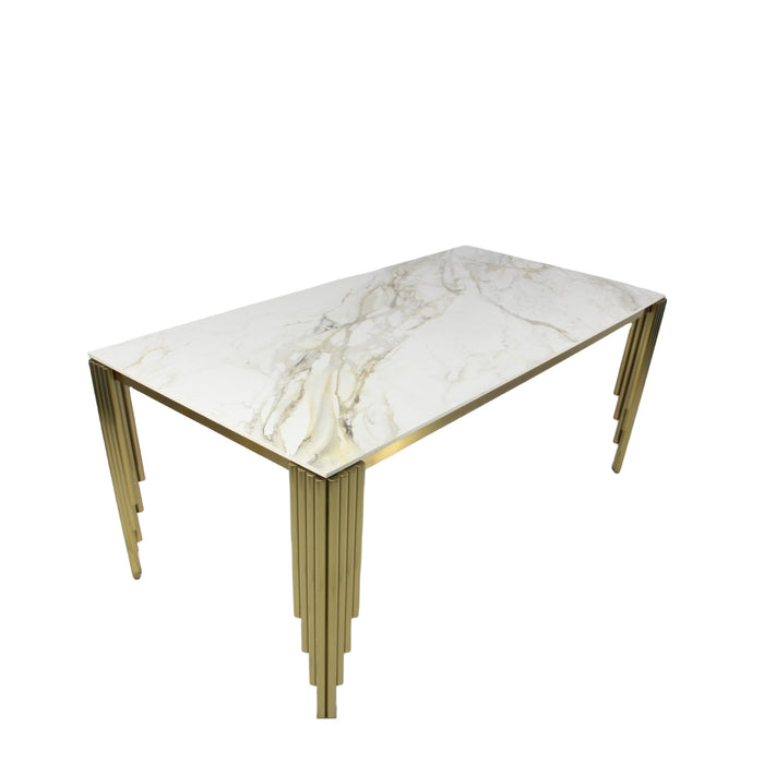Mayfair Gold 1.8m Dining Table