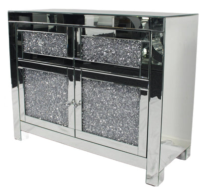 Roma 2 Door 2 Drawer Small Sideboard