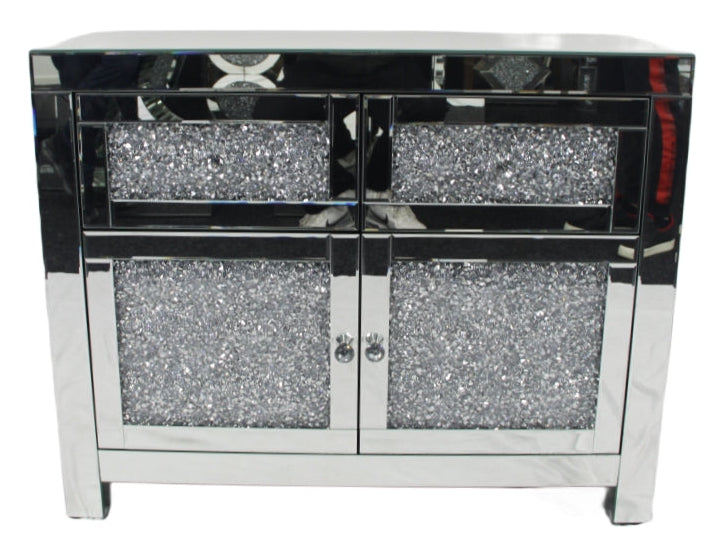Roma 2 Door 2 Drawer Small Sideboard