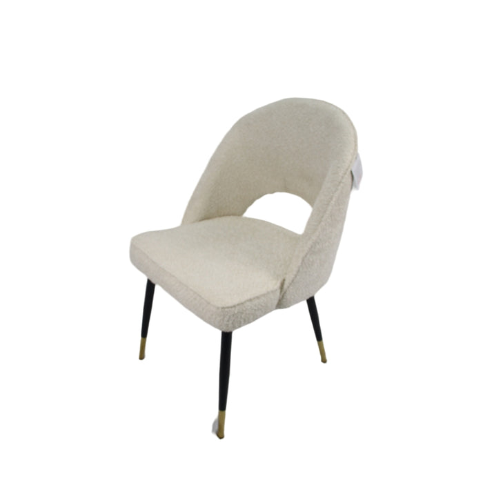Venice Cream Fabric Chair