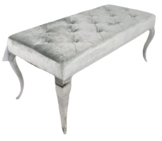 Lewis Silver Grey Bench 110/130/160cm