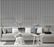Wall Panel 01 S / Shiny Silver  (Acoustic) - 1 pack(4pcs)