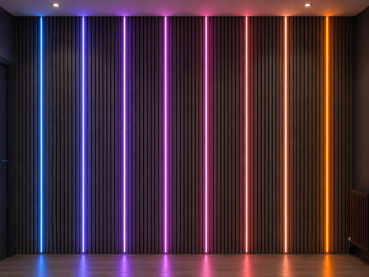 Wall Panel LED Lighting 08 - Flexible (4pcs)