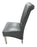 L2/Lucy PU Dark Grey Chair (Chrome Legs)