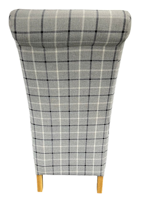 RX Black/Grey Chair (Wooden Legs)