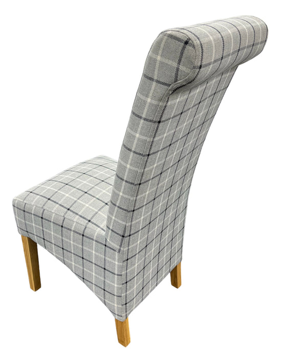 RX Black/Grey Chair (Wooden Legs)