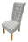 RX Black/Grey Chair (Wooden Legs)