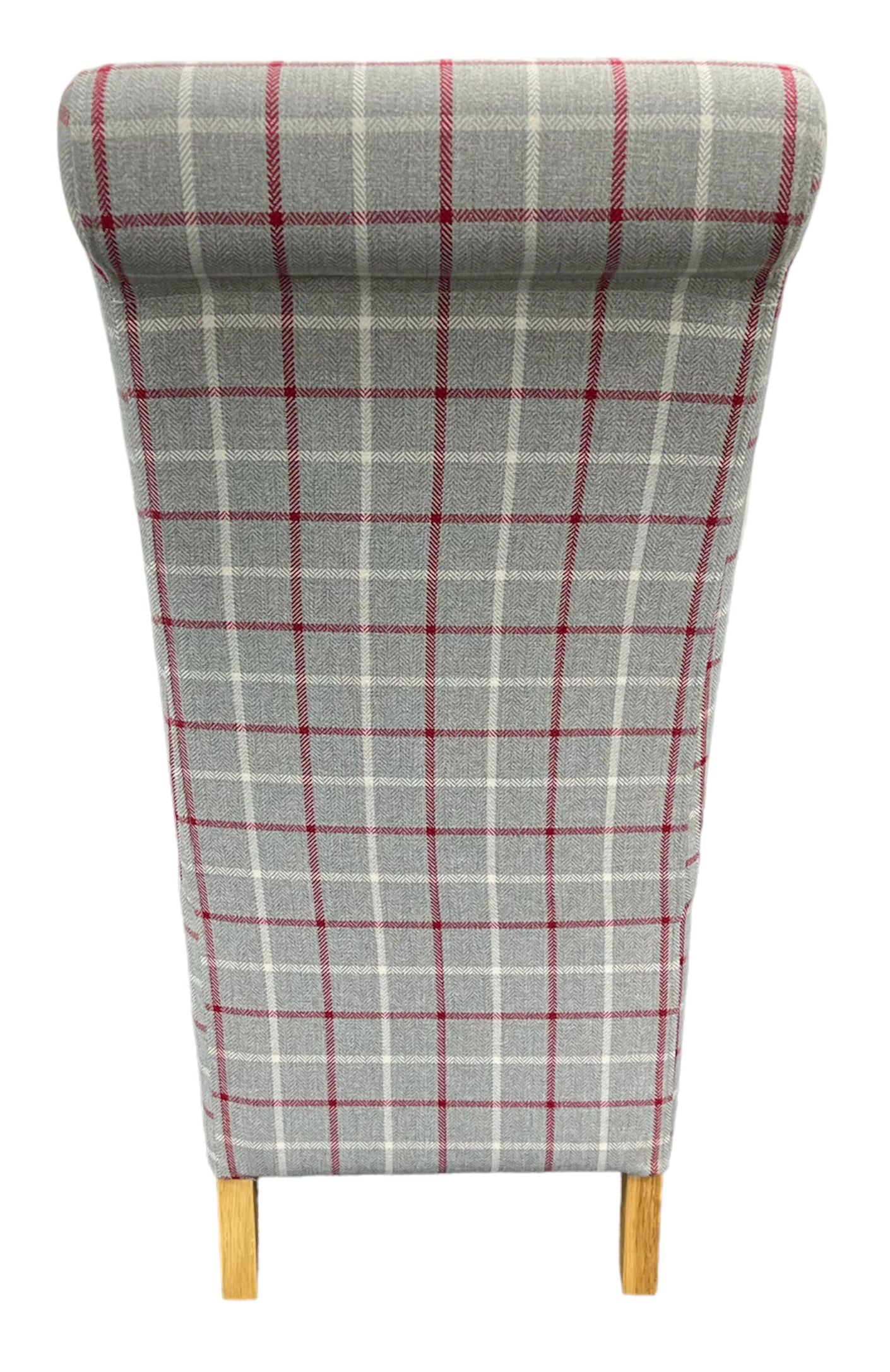 RX Red/Grey Chair (Wooden Legs)