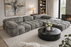 Milan Grey Compression Sofa