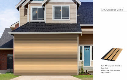 Wall Panel 89A - Oak - Outdoor - 290cm - (1 pack / 6pcs)