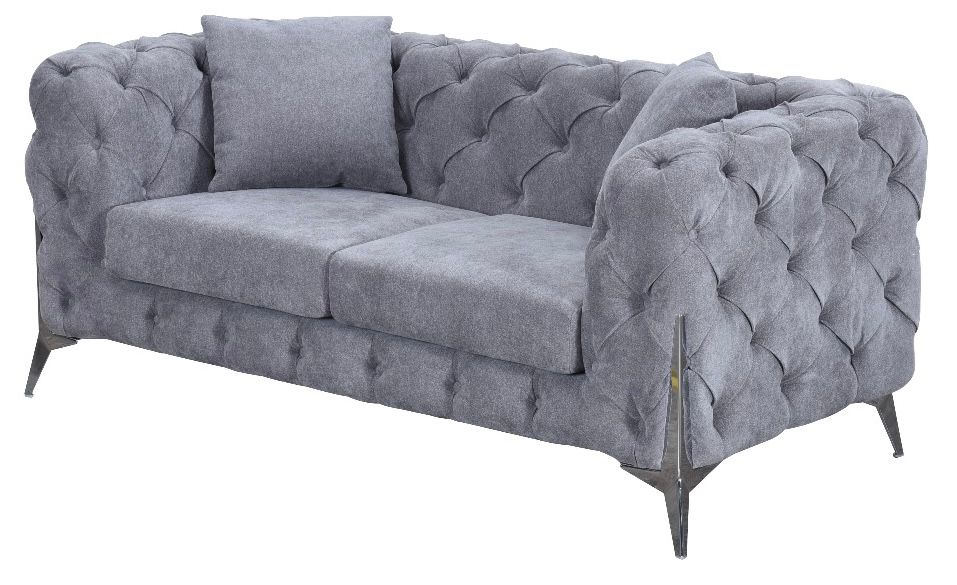Paris Grey 2 Seater Sofa