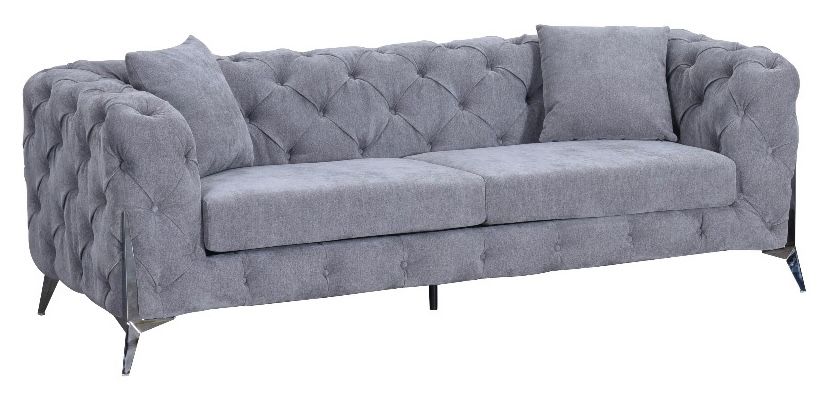 Paris Sofa 3 Seater (Grey)