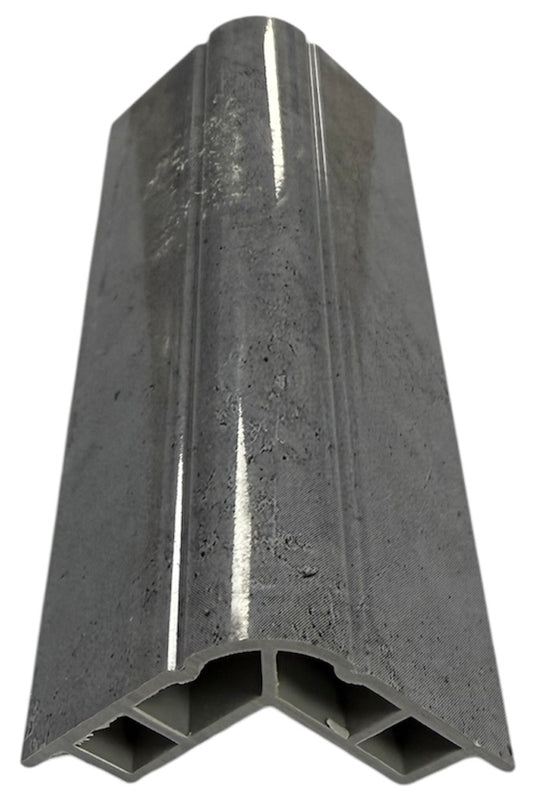 PVC Corner Strip - B Grey Marble - WP 07/11 - 240cm - (1 pack / 4pcs)