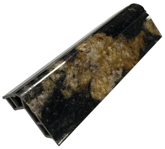 PVC Corner Strip - C Gold and Black Marble - WP 11 - 240cm - (1 pack / 4pcs)