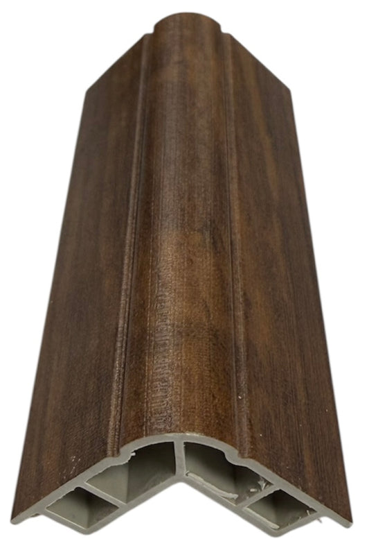 PVC Corner Strip - T Walnut - WP 07 - 240cm - (1 pack / 4pcs)