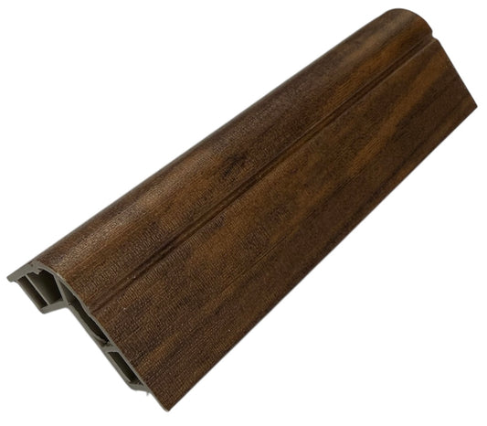 PVC Corner Strip - T Walnut - WP 07 - 240cm - (1 pack / 4pcs)