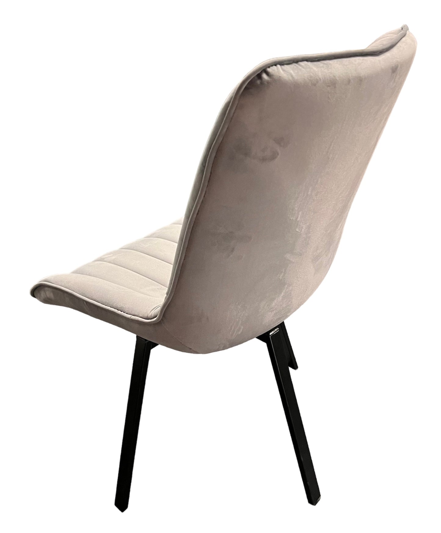Roco 360º Dark Grey Chair (Black Legs)