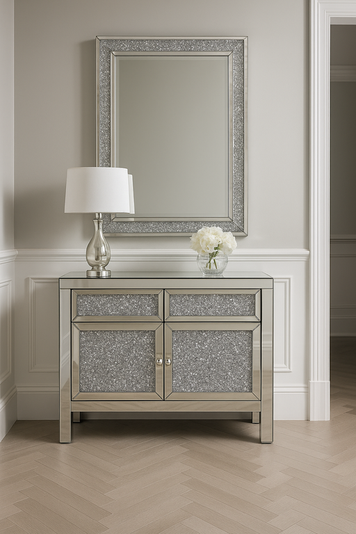 Roma 2 Door 2 Drawer Small Sideboard