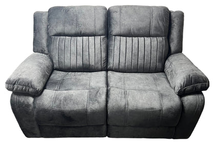 Rose Charcoal 2 Seater E-Recliner Sofa