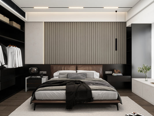 Wall Panel 81C - Light Grey - Seamless - 240cm - (1 pack / 16pcs)