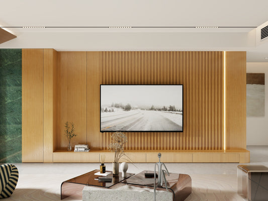Wall Panel 81A - Oak - Seamless - 240cm - (1 pack / 16pcs)