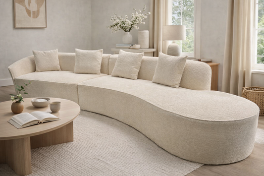 Siena 08 Ivory 5 Seater (LH/RH) Sofa