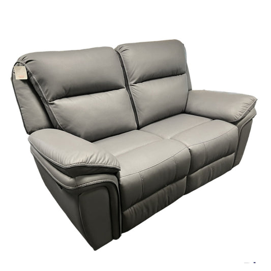 Montana Grey 2 Seat Recliner Sofa