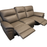 Montana Sofa 01 3 Seat Recliner (Brown)