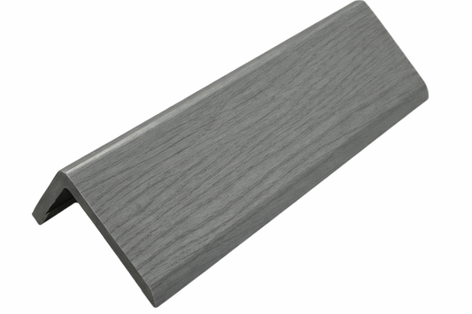 Wall Panel PVC Trim Acoustic - B Light Grey - WP 01/02/04/08 - 240cm - (1 pack / 10pcs)