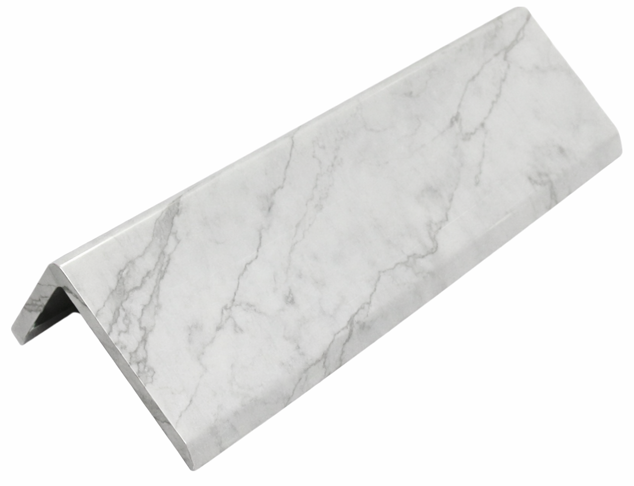 Wall Panel Trim A - WK White Marble - WP 01/02 - 240cm - (1 pack / 10pcs)