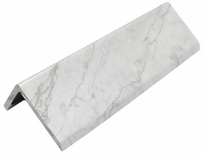 Wall Panel Trim A - WK White Marble - WP 01/02 - 240cm - (1 pack / 10pcs)