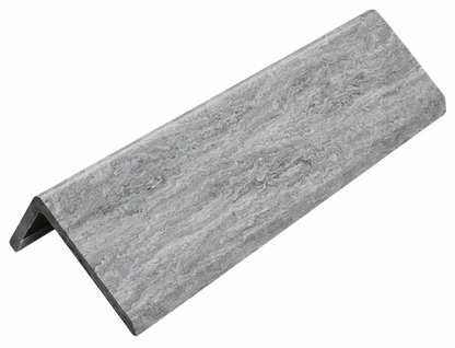 Wall Panel PVC Trim Acoustic - WO Grey Marble - WP 01/02 - 240cm - (1 pack / 10pcs)