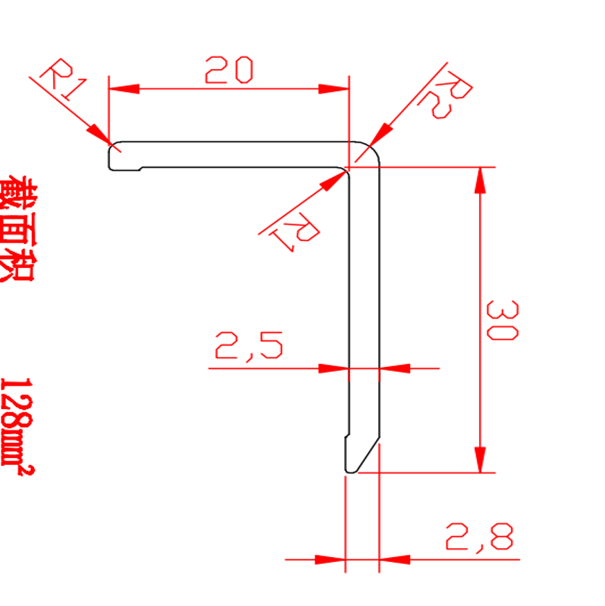 Wall Panel Trim A - WK White Marble - WP 01/02 - 240cm - (1 pack / 10pcs)
