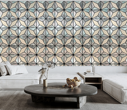 Wall Panel 010 A/ Antique M-Grey - 1 pack(4pcs)