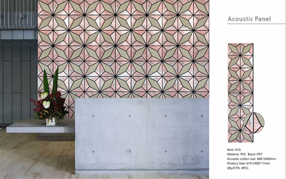 Wall Panel 010C - Antique Metallic Brown - Acoustic - 240cm - (1 pack / 4pcs)