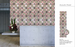 Wall Panel 010 C/ Antique M-Brown - 1 pack(4pcs)