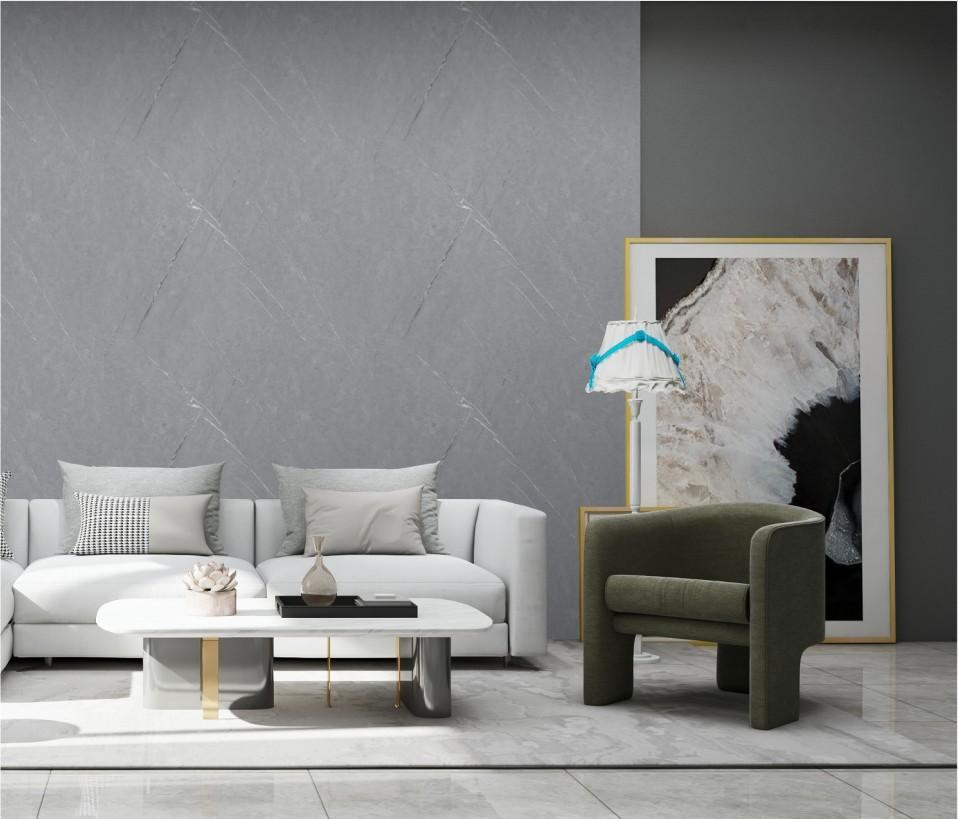 Wall Panel 011B - Grey Marble - Wall Board - 240cm - (1 pack / 2pcs)