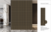 Wall Panel 013B / PS G-Brown (Acoustic) - 1 pack(4pcs)
