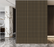 Wall Panel 013B / PS G-Brown (Acoustic) - 1 pack(4pcs)