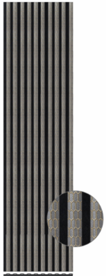 Wall Panel 013A / PS G-Grey   (Acoustic) - 1 pack(4pcs)