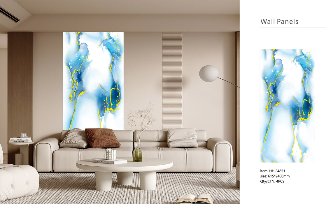 WP09G-Gold Blue - 1 pack(4pcs)