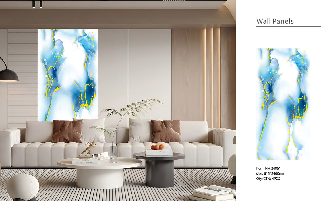 WP09G-Gold Blue - 1 pack(4pcs)