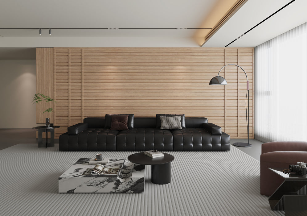 Wall Panel 63A - Oak - PVC - 240cm - (1 pack / 8pcs)